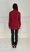 PERRY PERFECT BUTTONDOWN BURGUNDY