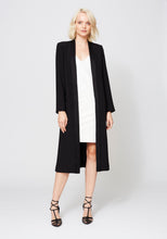 VILLAGE TUXEDO DUSTER BLACK